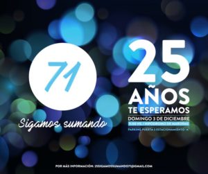 Invitacion Lista 71 3 diciembre